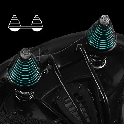 Selle Pour vélo - BicycleErgonomicSaddle™ - Noir simple