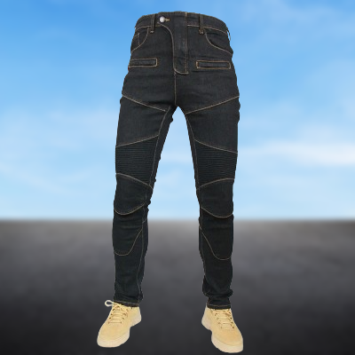 Jeans moto - MotorcycleJeansCollection™ - Noir