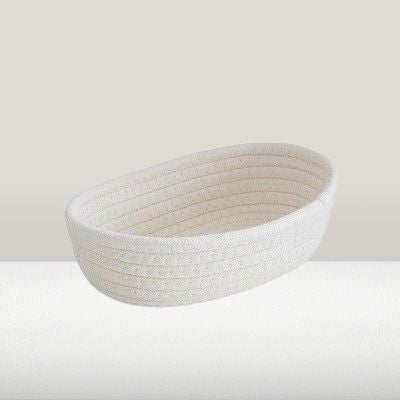 Panier de rangement - NordicCottonBaskets™ - Blanc