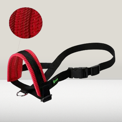 Muselière Chien - AntiBarkDogMouthMuzzle™ - Rouge