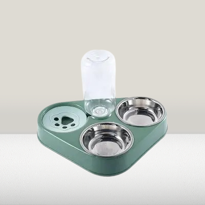 Mangeoire Pour Chat - CatSelf-serviceFeeder™ - Vert