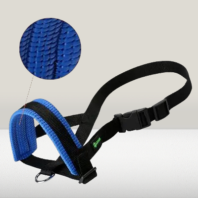 Muselière Chien - AntiBarkDogMouthMuzzle™ - Bleu