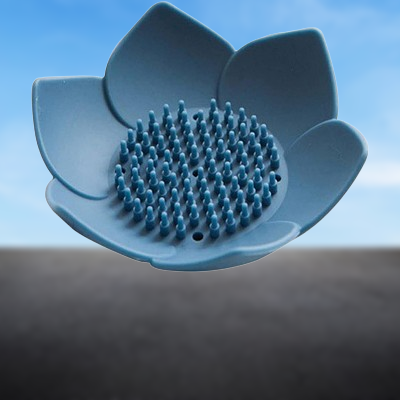 Porte savon douche - SoapBoxLotus™ - Bleu