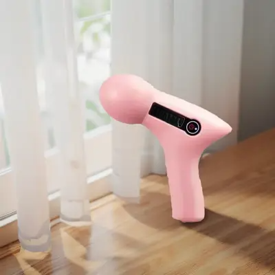 Pistolet Masseur - ElectricMuscleMassageGun™ - Rose