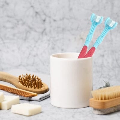 SidedPetToothbrush™ - Rose