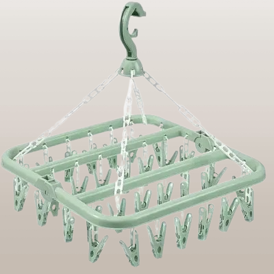 Support Séchage Linge - HangingDryingRack™ - Vert
