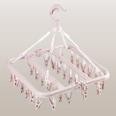 Support Séchage Linge - HangingDryingRack™ - Rose