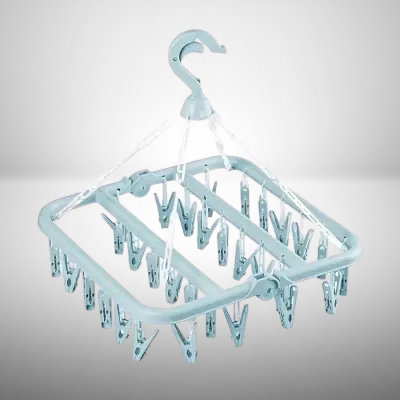 Support Séchage Linge - HangingDryingRack™ - Bleu