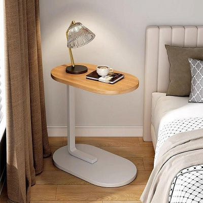 Table d'Appoint - C-shapedSideTable™ - Jaune&blanc