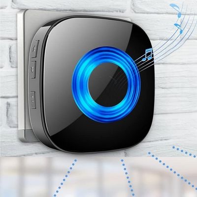 Sonnette sans fil  - WirelessDoorbell™ - Noir