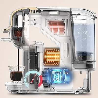 MACHINE A CAFE - CapsuleCoffeeMachine™ - Blanc