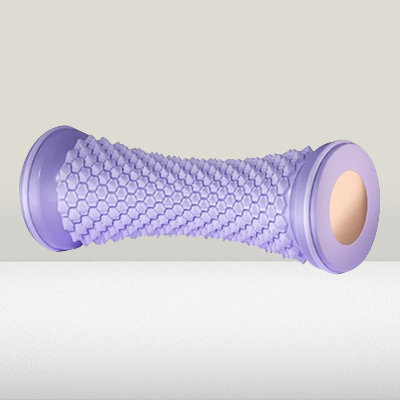 Rouleau massage - FootMassageRoller™ - Mauve