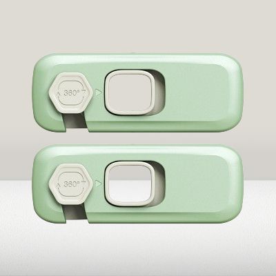 Bloque porte bebe - ChildSafetyLock™ - Vert