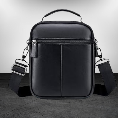 Sac à Bandoulière Homme - Men'sCrossbodyBag™ - Noir