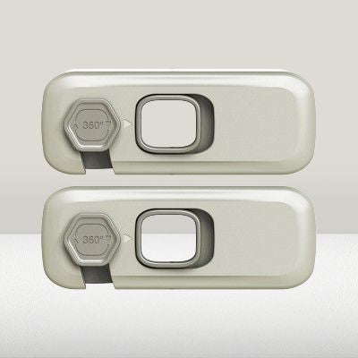 Bloque porte bebe - ChildSafetyLock™ - Gris