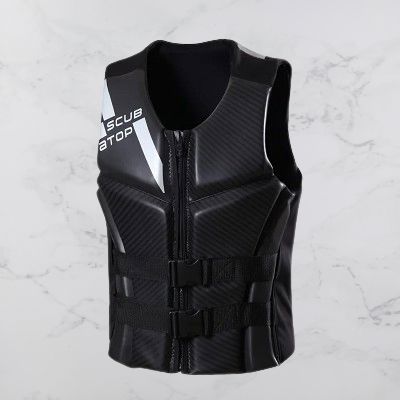 Gilet de Sauvetage - KayakJacket™ - Noir carbone