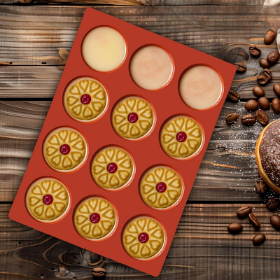 Moule A Gateau - NewRoundCookieMolds™ - Marron