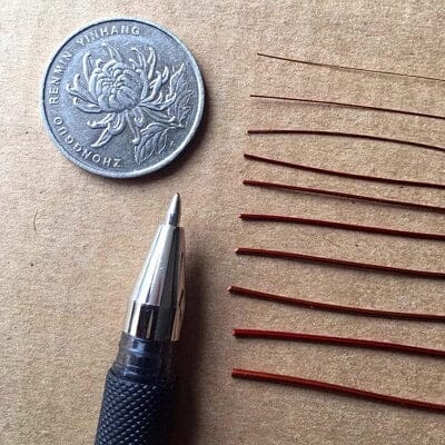 Fil cuivre - BeadingCordDIY™ - Rose gold