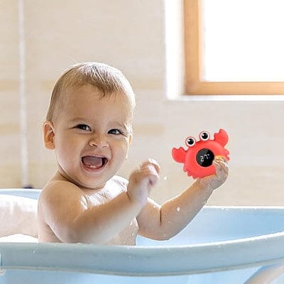 Thermomètre bain bébé - BabyBathTempMeter™ - Crabe-rouge