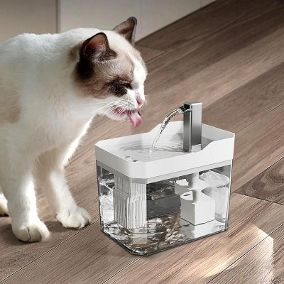 Fontaine A Eau Chat - CatAutomaticWaterFountain™ - Blanc