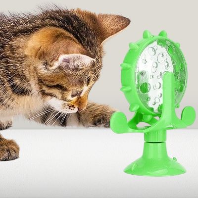 Jouet chat interactif - InteractiveCatTreatToy™ - Vert