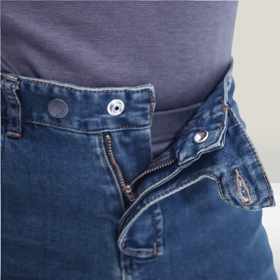 Jeans moto - MotorcycleJeansCollection™ - Bleu basic