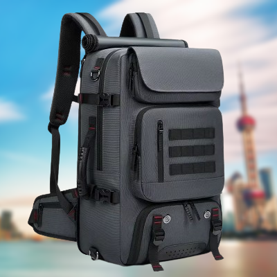 Sac à Dos de Voyage - TravelBackpackBag™ - Gris