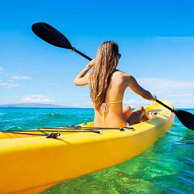 Pagaie kayak - Double-HeadPaddle™ - Noir