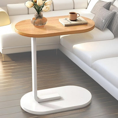 Table d'Appoint - C-shapedSideTable™ - Jaune&blanc