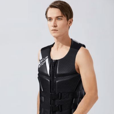 Gilet de Sauvetage - KayakJacket™ - Noir carbone