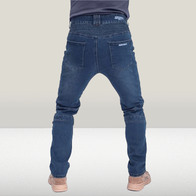 Jeans moto - MotorcycleJeansCollection™ - Bleu basic