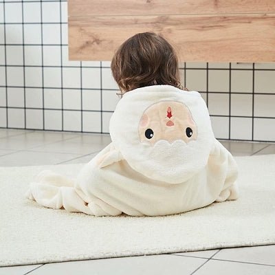 Serviette de bain bébé - Children'sBathTowel™ - Blanc
