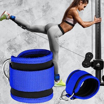 Sangle cheville fitness - AnkleTrainingBelt™ - Bleu