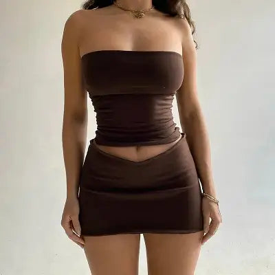 Ensemble Été Femme - NightMuse™ - Marron
