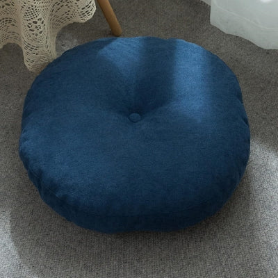 Coussin De Sol - RoundFloorSeatPillow™ - Bleu