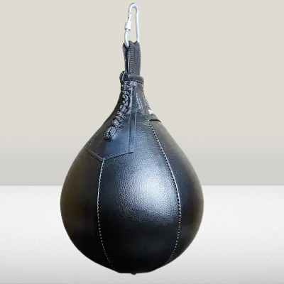 Sac De Boxe - LeatherPunchingBall™ - Noir