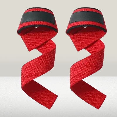 Sangle De Levage - GymWristLiftingStraps™ - Rouge