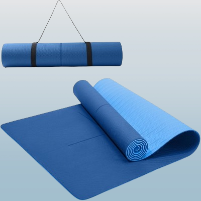 Tapis De Uoga - FitnessYogaMat™ - Bleu