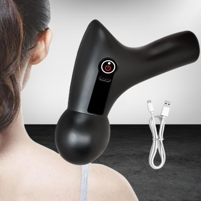 Pistolet Masseur - ElectricMuscleMassageGun™ - Noir