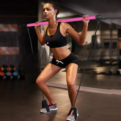 Barre de pilates - FitnessPilatesBar™ - Rose