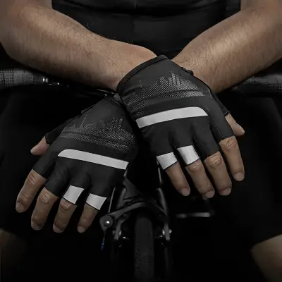 GANTS VELO - HalfFingerCyclingGloves™ - Bande
