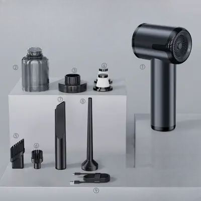 Aspirateur de voiture - CarWirelessVacuum™ - Noir