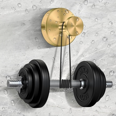 Support Douche - SuctionCupHooksforShower™ - Or