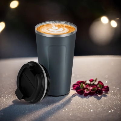 Mug Thermos - ThermoCoffeeMug™- Bleu