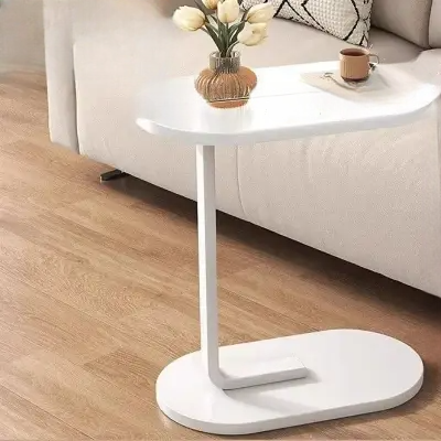 Table d'Appoint - C-shapedSideTable™ - Blanc