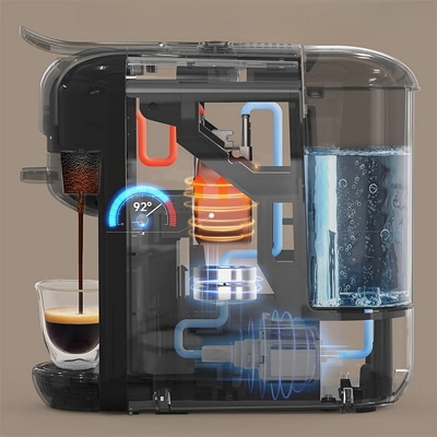 MACHINE A CAFE - CapsuleCoffeeMachine™ - Noir