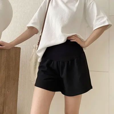 Short femme enceinte - MaternityShorts™ - Noir