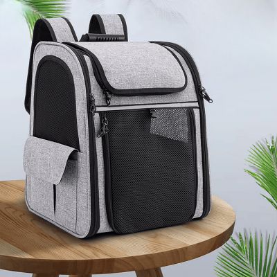 Sac transport chien - DogShoulderedBag™ - Gris