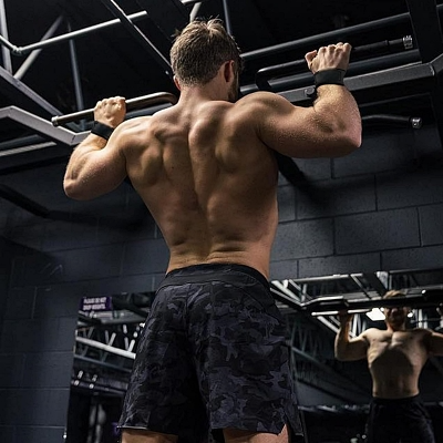 Sangle De Levage - GymWristLiftingStraps™ - Noir