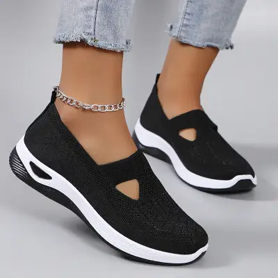 Baskets Femme - SpringWomen'sSportsShoes™ - Noir